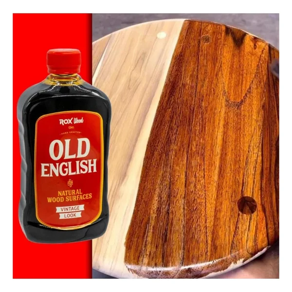 Rox Wood 0256 Old English Antik Ahşap Yağı 500 Ml - Görsel 6