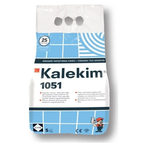 Kalekim 1051 5 Kg Seramik Yapıştırma Harcı - Görsel 5