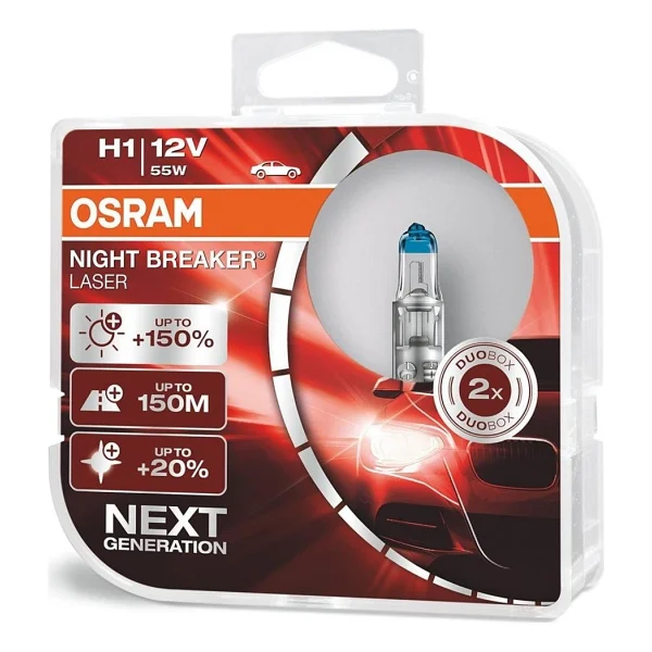 Osram Night Breaker Laser H1 64150nl 55 W 2'li Oto Ampul - Görsel 5