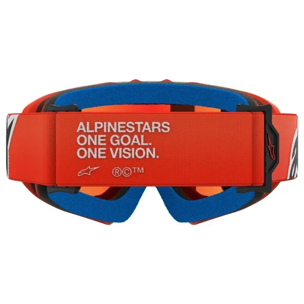Alpinestars Vision Youth Genç Çocuk Goggle Kross Gözlüğü Oranj - Görsel 4