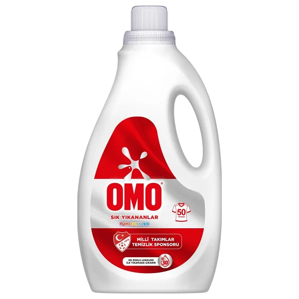 Omo Cold Power Sıvı Deterjan 2.5 Lt - Görsel 2