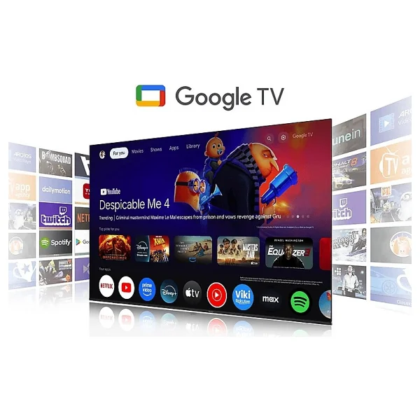 Peaq 40q80 Full HD 40" 102 Ekran Uydu Alıcılı Google Smart QLED TV - Görsel 9
