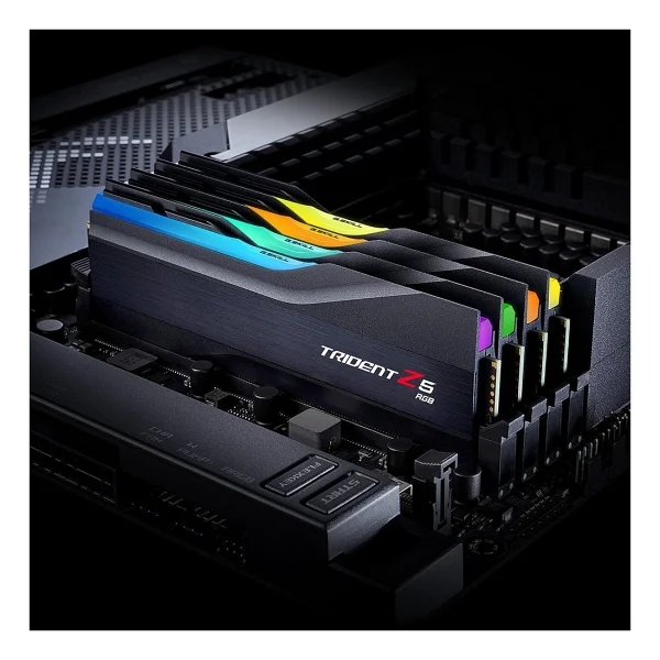 G.Skill Trident Z5 RGB 32 GB (2x16) 6000 MHz Cl36 F5-6000j3636f16gx2-Tz5rk DDR5 RAM - Görsel 5