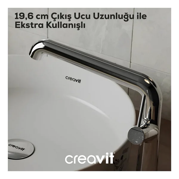 Creavit Flow Fl8500 Mutfak Bataryası - Görsel 4