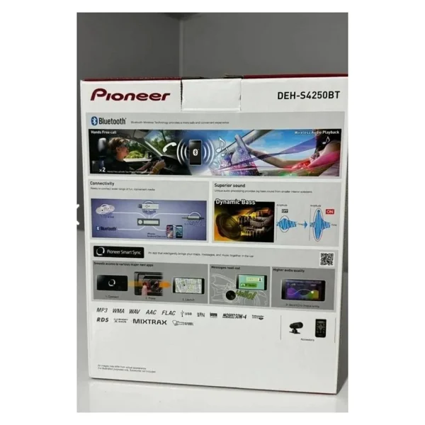 Pioneer Deh-S4250bt 4x50 W Oto Teyp - Görsel 3