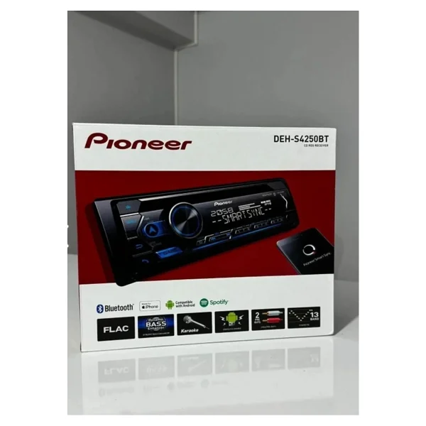 Pioneer Deh-S4250bt 4x50 W Oto Teyp - Görsel 7