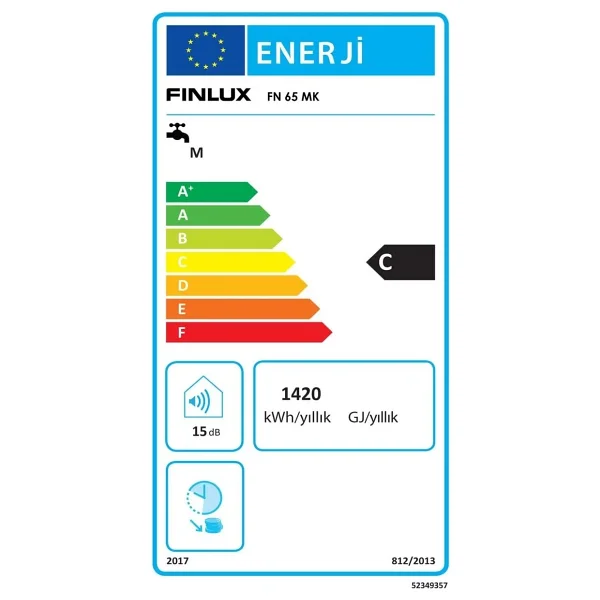 Finlux Fn 65 Mk 2000 W 65 Lt Termosifon - Görsel 2