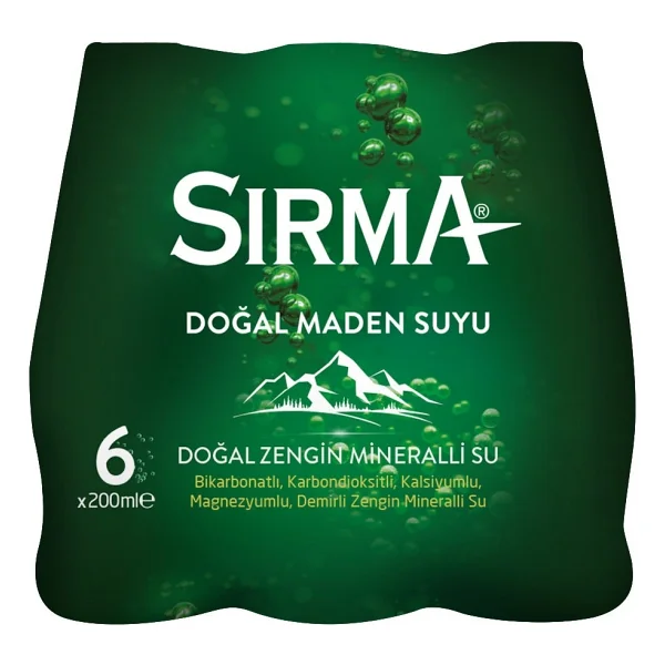 Sırma Maden Suyu 6x200 Ml - Görsel 3