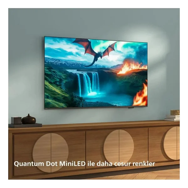 Philips 75mled810 4K Ultra HD 75" 190 Ekran Uydu Alıcılı Smart Mini LED TV - Görsel 7