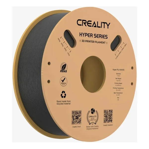 Creality Hyper Pla 1.75 Mm 1 Kg Siyah Filament - Görsel 3