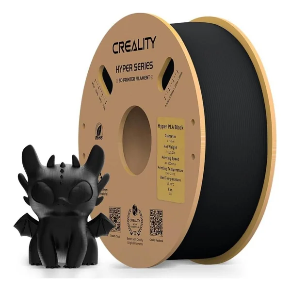 Creality Hyper Pla 1.75 Mm 1 Kg Siyah Filament - Görsel 6