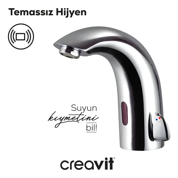 Creavit Es2210 Fotoselli Lavabo Bataryası - Görsel 7