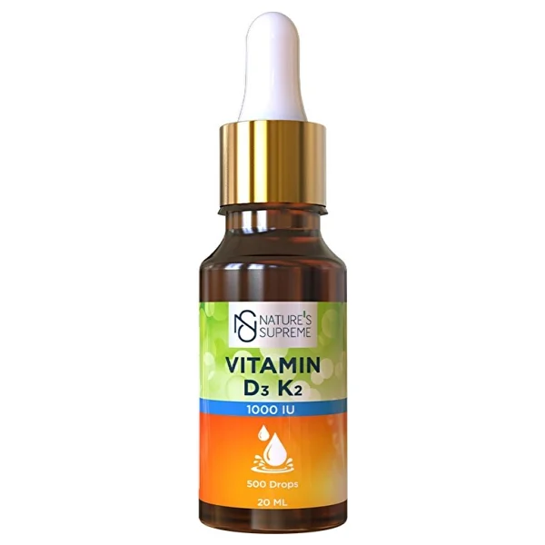 Nature's Supreme Vitamin D3 + K2 20 Ml Damla - Görsel 2