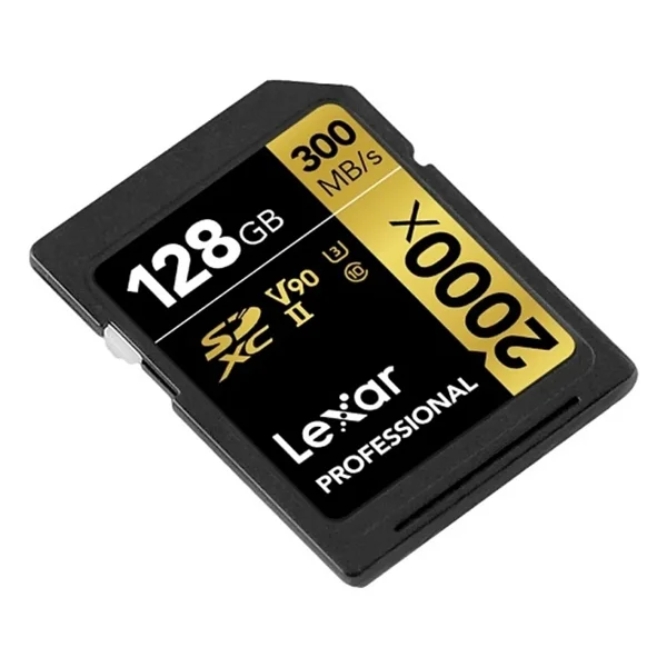 Lexar Professional Gold Series 2000x Lsd2000128g Class 10 Uhs-Iı U3 V90 128 GB Hafıza Kartı - Görsel 3