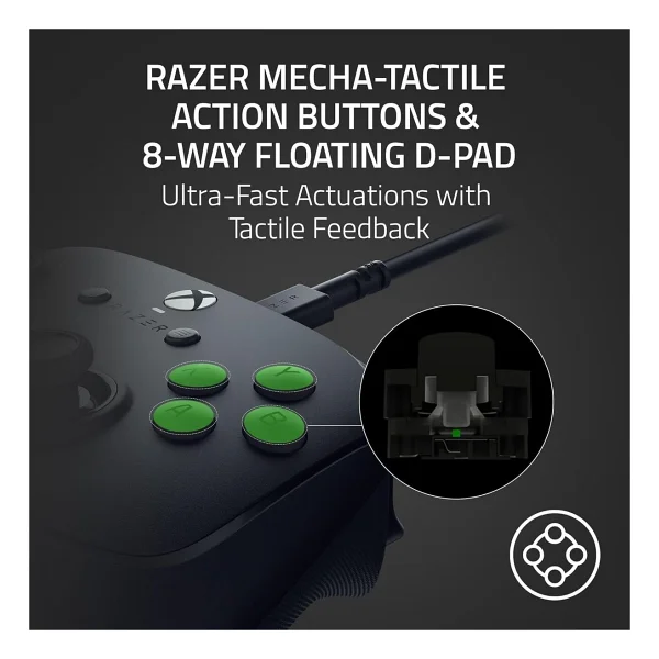 Razer Wolverine V3 Tournament Edition Rz06-05210100-R3m1 Siyah Kablolu Oyun Kolu - Görsel 8