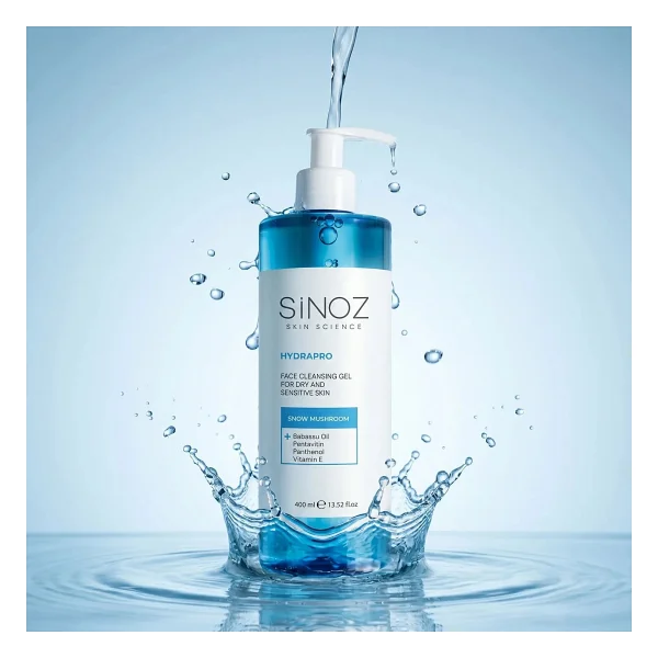 Sinoz Hydrapro 400 Ml Yüz Temizleme Jeli - Görsel 6
