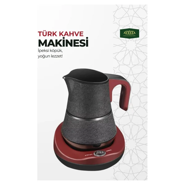 Avesta Premium Közde 700 W Elektrikli Cezve - Görsel 5