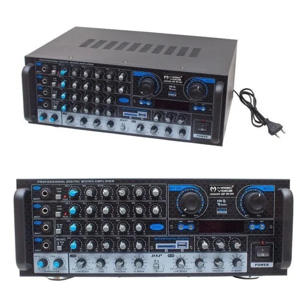 Magicvoice Mv-550 2x100 W Küp Mikser Amfi - Görsel 9