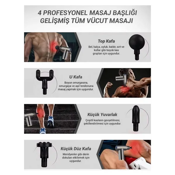 Torima Msg-001 Şarjlı Masaj Tabancası - Görsel 2
