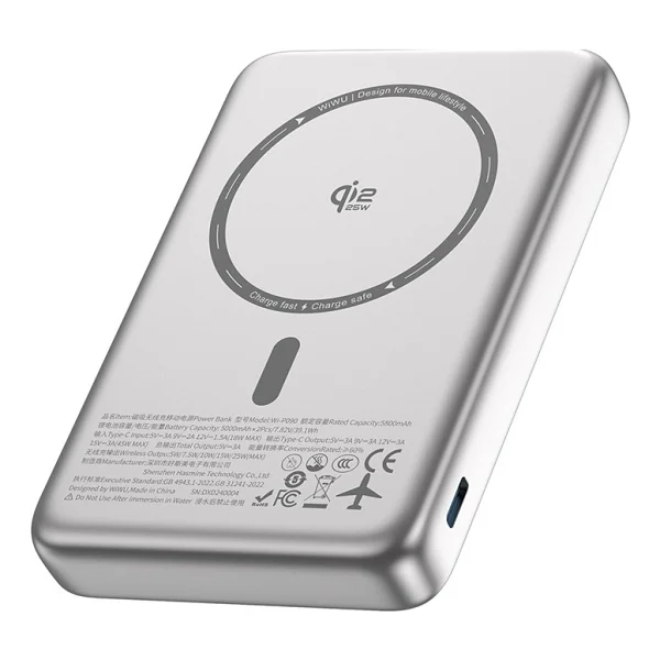 Wiwu Wi-P090 Mag Pro 10000 mAh Hızlı Şarj Magsafe Powerbank - Görsel 2