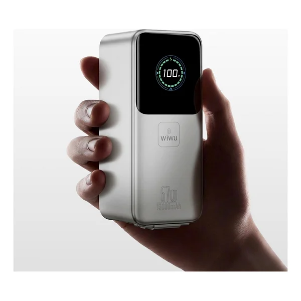 Wiwu Power Mega Pm-501 15000 mAh Hızlı Şarj Powerbank - Görsel 4