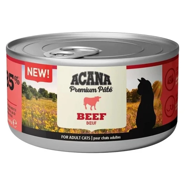 Acana Premium Ezme Sığır Etli 85 Gr Yetişkin Konserve Kedi Maması - Görsel 2