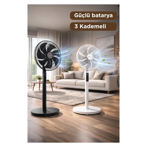 Torima SF-02 Uzaktan Kumandalı Ayaklı Vantilatör - Görsel 5