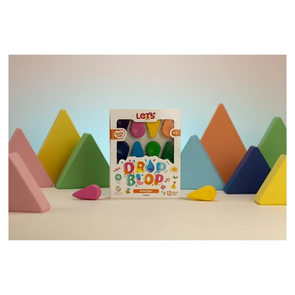 Lets Mum Boya 12 Renk Dropblop L03004 - Görsel 2