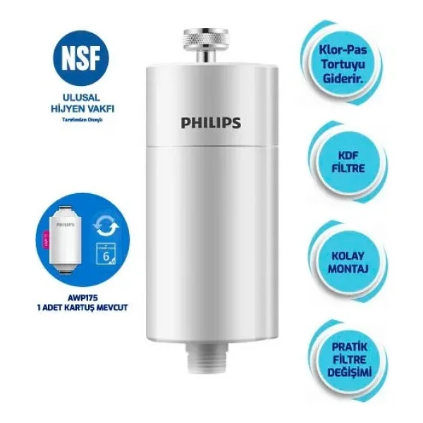Philips Awp1775wh Duş Filtresi - Görsel 6