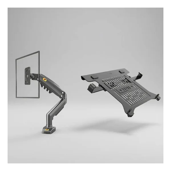 North Bayou F80l Amortisörlü 10"-17" Laptop Standı - Görsel 5