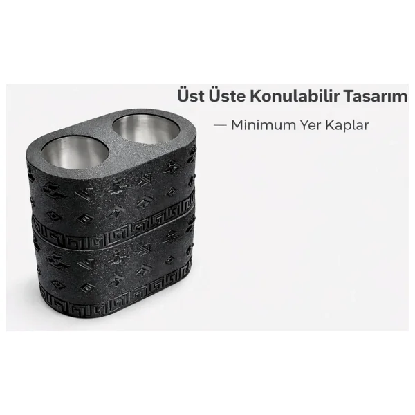 Mottopi Ehlikeyf Şişe Soğutucu Ve 2 Adet Çift Kadeh Soğutucu Ehlikeyf, Termojelli Şişe Soğutucu, Şarap, Rakı, Viski Kova Jelli - Şişe+2 Çift Kadeh Ehlikeyf - Görsel 7