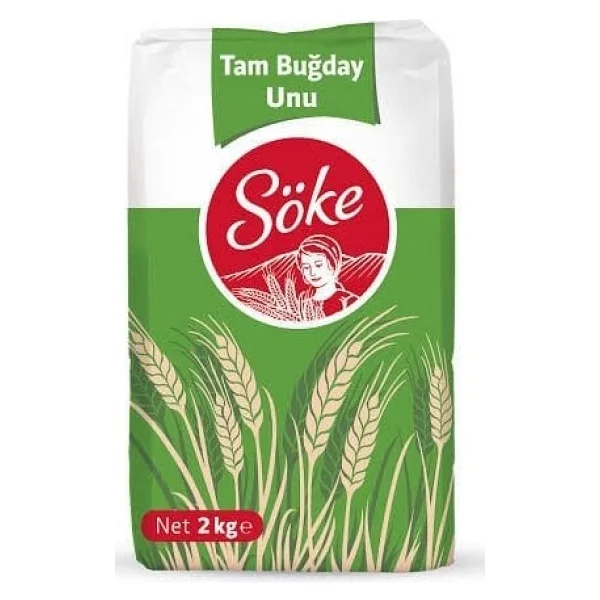 Söke 2 Kg Tam Buğday Unu - Görsel 2