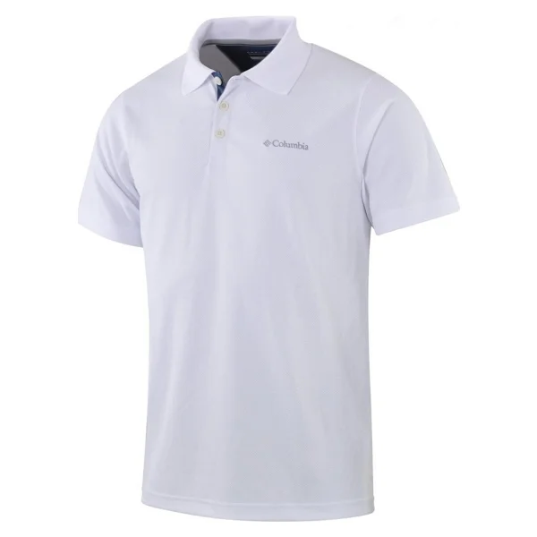 Columbia Utilizer Am0126-100 Beyaz Kısa Kollu Polo Yaka Erkek Tişört - Görsel 9