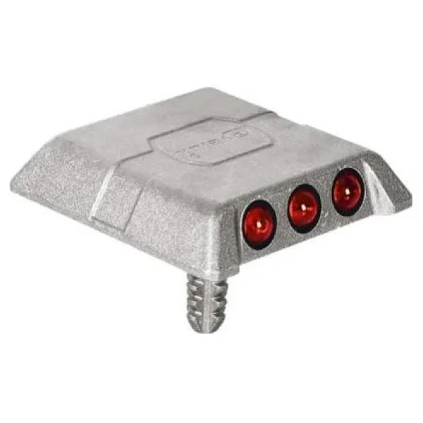 Hayat Trafik - Ankrajlı Metal Yol Butonu 10 X 10 X 2,1 Cm - Görsel 3