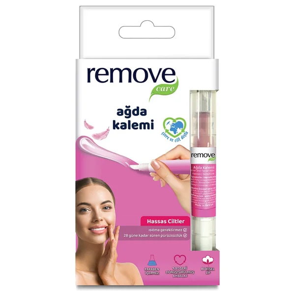 Remove Care Ağda Kalemi Hassas Ciltler 4ml 2 Adet - Görsel 2