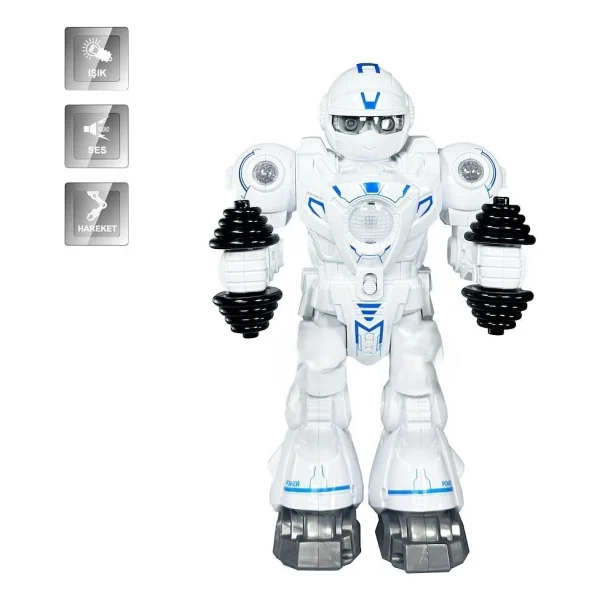 Vardem Df-6026 Işıklı Ve Müzikli Hareketli Atletik Sporcu Robot - Görsel 2