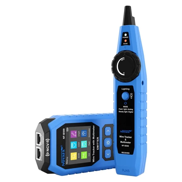 Noyafa Nf-B509 Dijital Multimetreli Kablo Test Ve İzleme Cihazı - Görsel 3