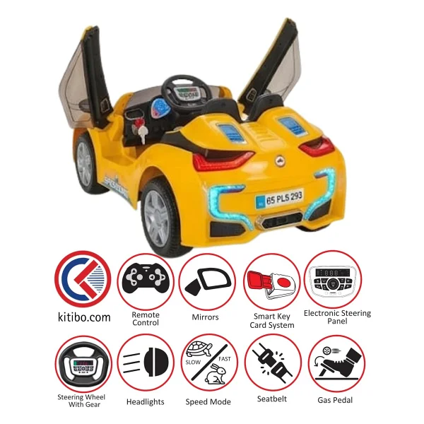 Pilsan Speed Sonic 05-293 12 V Uzaktan Kumandalı Akülü Araba - Görsel 2