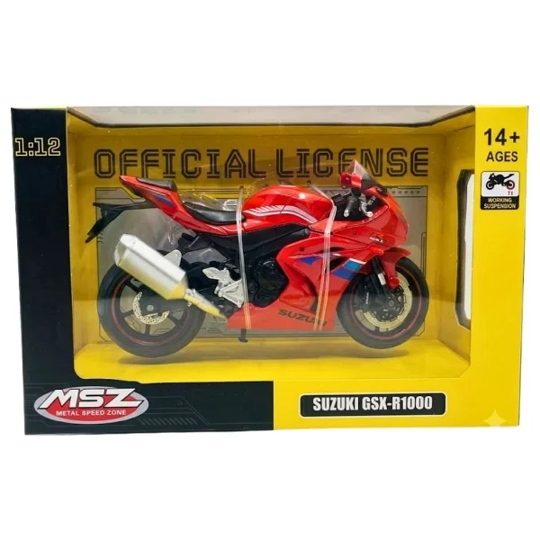 1/12 Suzuki Gsx-R1000 Model Motosiklet - Görsel 4