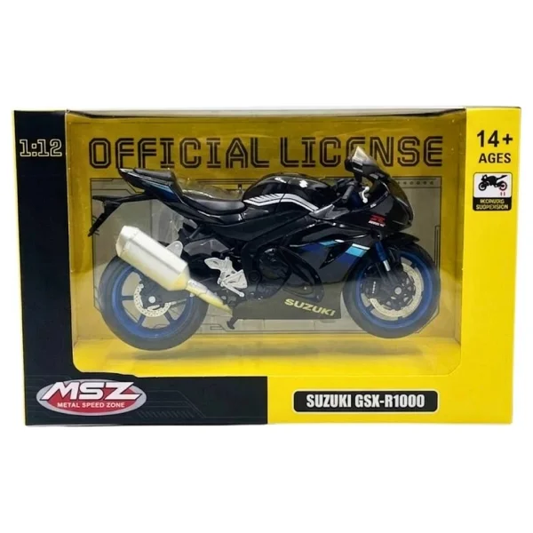 1/12 Suzuki Gsx-R1000 Model Motosiklet - Görsel 3