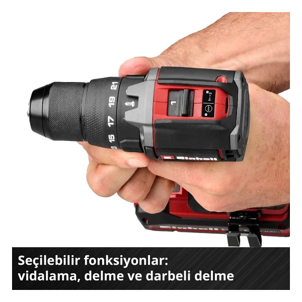 Einhell Tp-CD 18/70-C Li-İ Bl Darbeli Vidalama Makinesi - Görsel 7