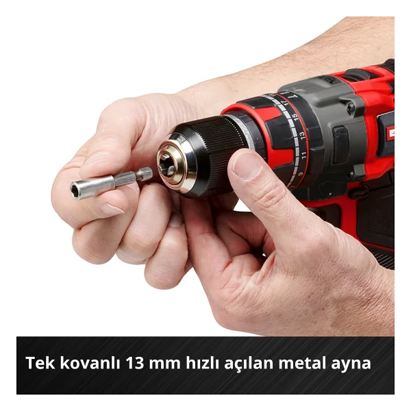 Einhell Tp-CD 18/80 Li-İ Bl Aküsüz Darbeli Matkap - Görsel 8