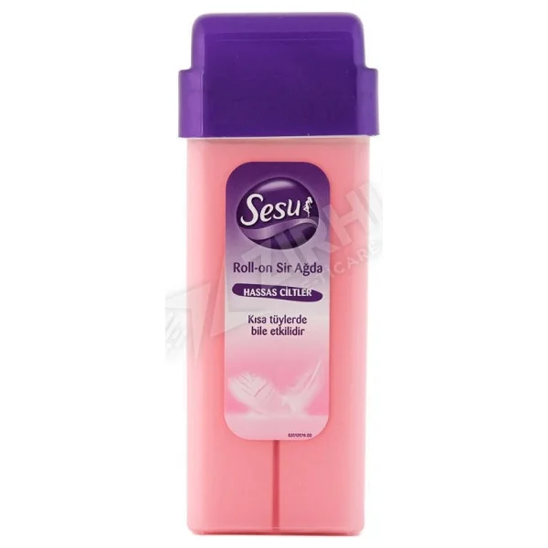 Sesu Pudralı Hassas Ciltler İçin 100 Ml 2 Adet Roll-On Sir Ağda - Görsel 2