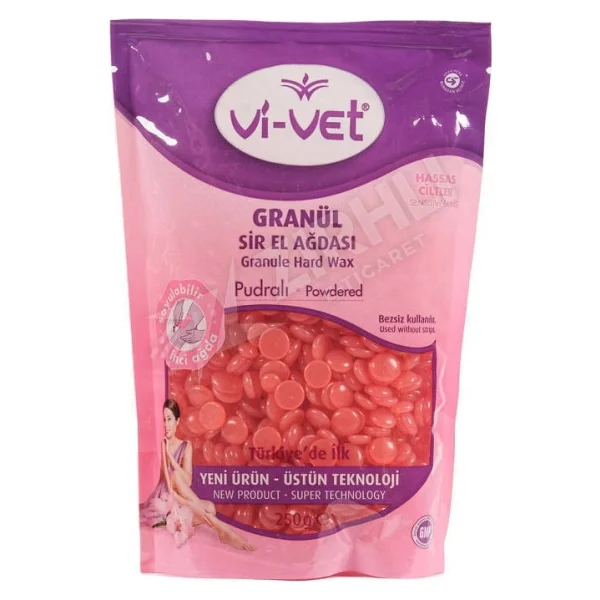 Vi-Vet Pudralı 250 Gr Boncuk Sir Ağda - Görsel 2