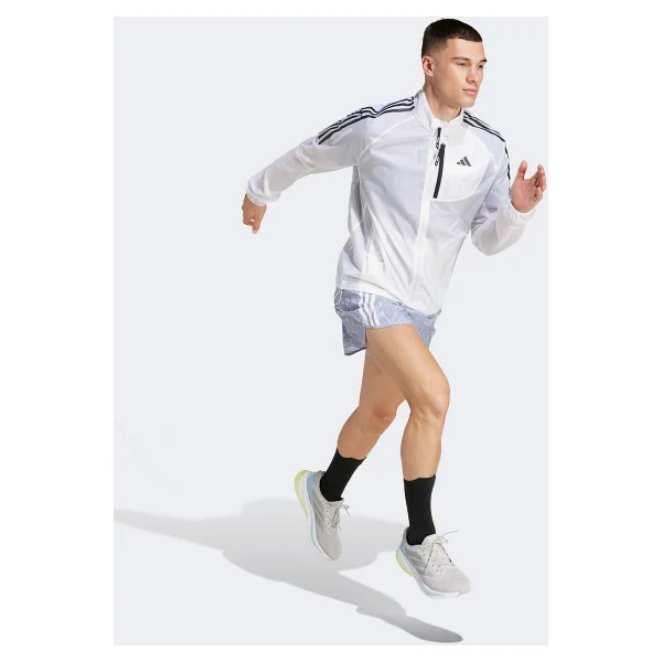 Adidas Own The Run 3-Stripes Packable Erkek Rüzgarlık - Görsel 7