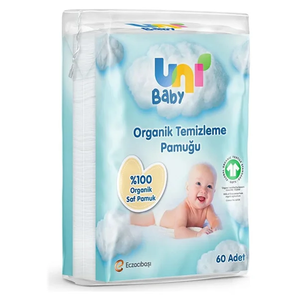 Uni Baby Bebek Temizleme Pamuğu 6x60 Adet (5 Adet) - Görsel 3
