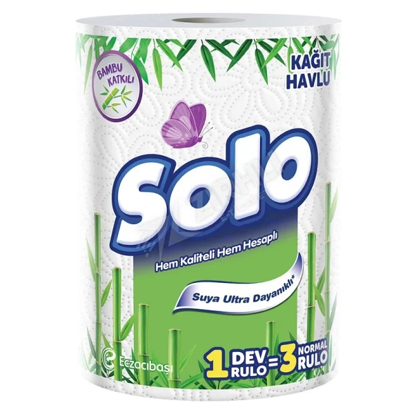 Solo Dev Rulo 1=3 3'lü Kağıt Havlu - Görsel 2