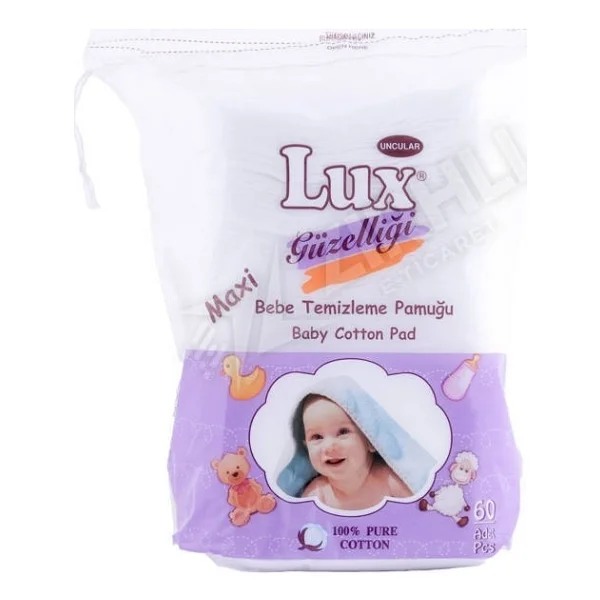Lux 60'lı Bebek Temizleme Pamuğu - Görsel 4