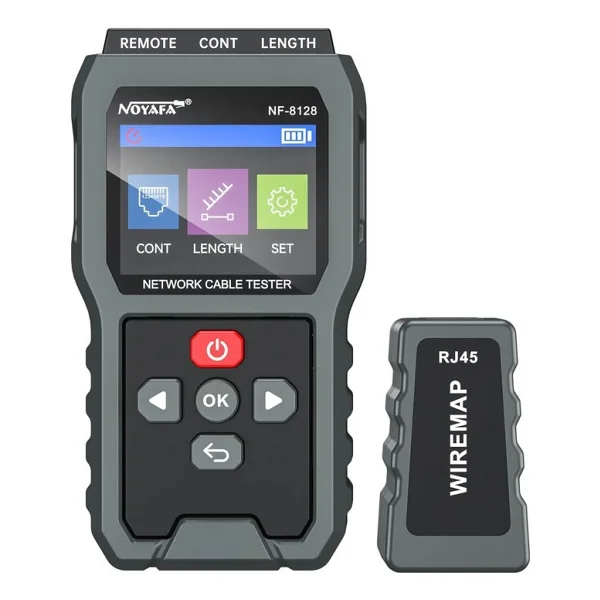 Noyafa Nf-8128 Lan Kablo Test Cihazı Rj45 Cat5/Cat6 Network Tester - Görsel 2