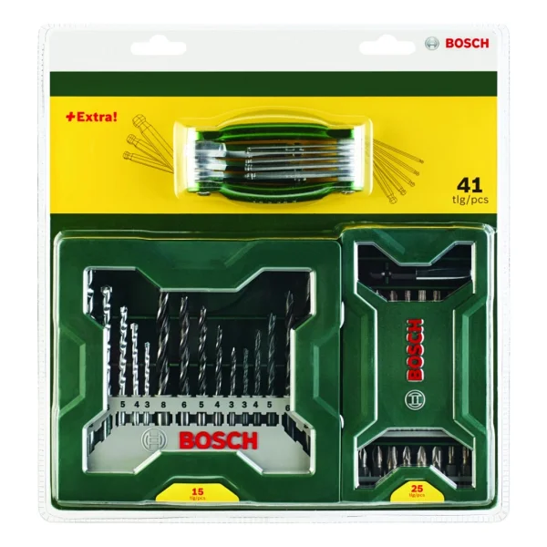 Bosch X-Line 15 Parça Delme Ve 25 Parça Vidalama Seti + Tornavida - Görsel 3